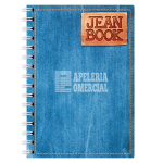 CUADERNO F/FRANCESA C/ESPIRAL 100 HOJAS JEAN BOOK RAYA